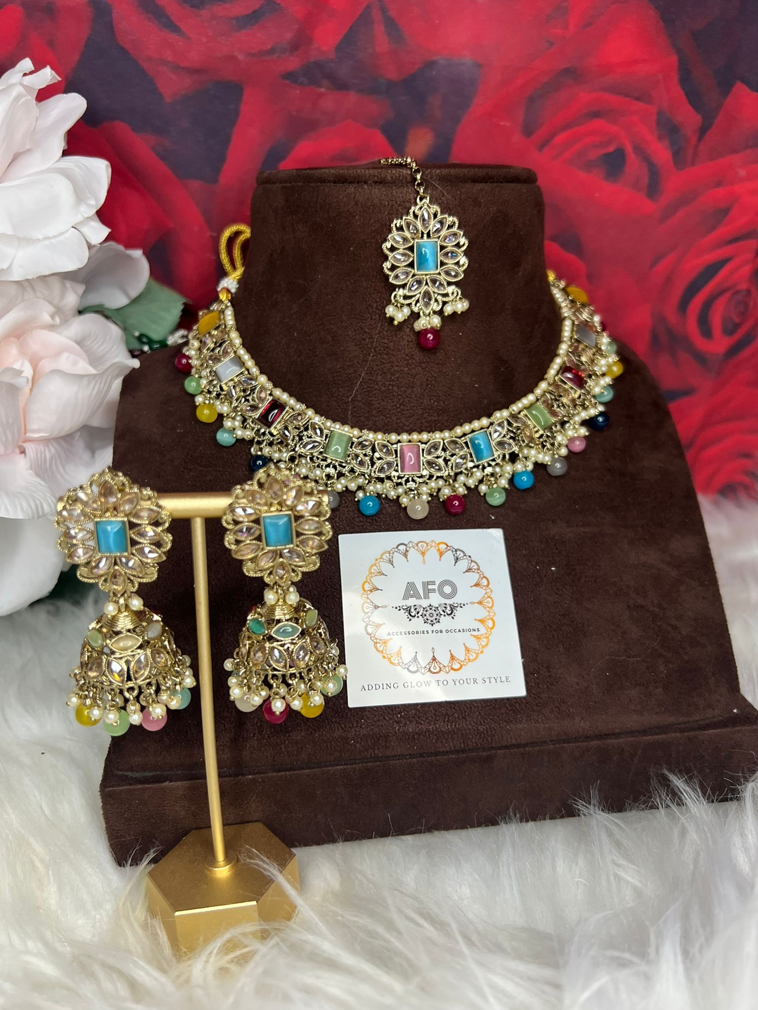 FIDA ETHNIC PEARL SET