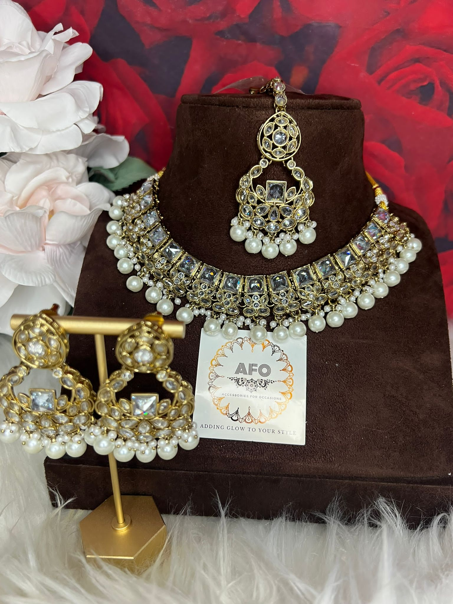 FIDA ETHNIC PEARL SET