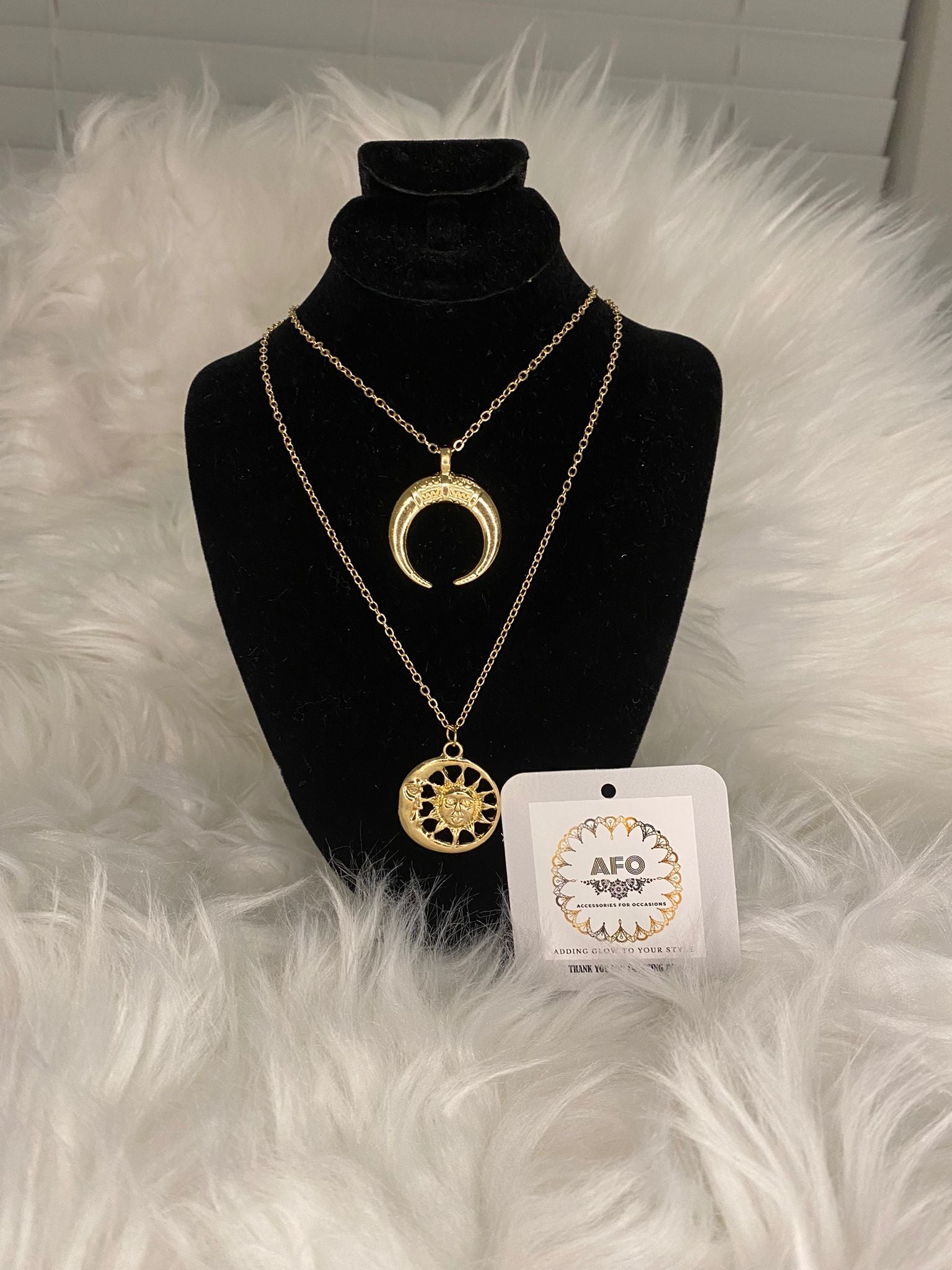 Sun & Moon Necklace